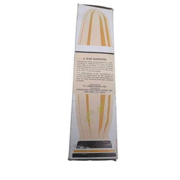 Nwt Finesse 11" Folding Ice Cap Water Bottle 50s Round Blue Bag w/ Original Box - Picture 5 of 10